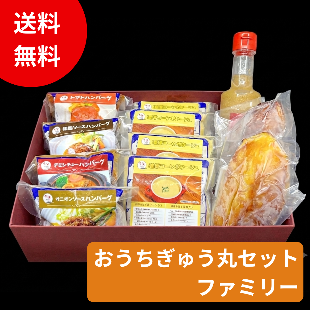 【ギフト】おうちぎゅう丸セット ファミリー